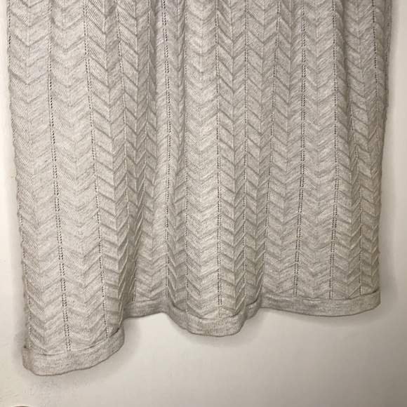 BNWT Express strapless gray sweater dress size M - Picture 2 of 7